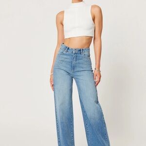 Abrand High and Wide Jeans size 27